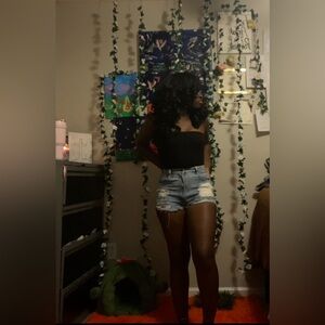 BLUE JEAN SHORTS💙